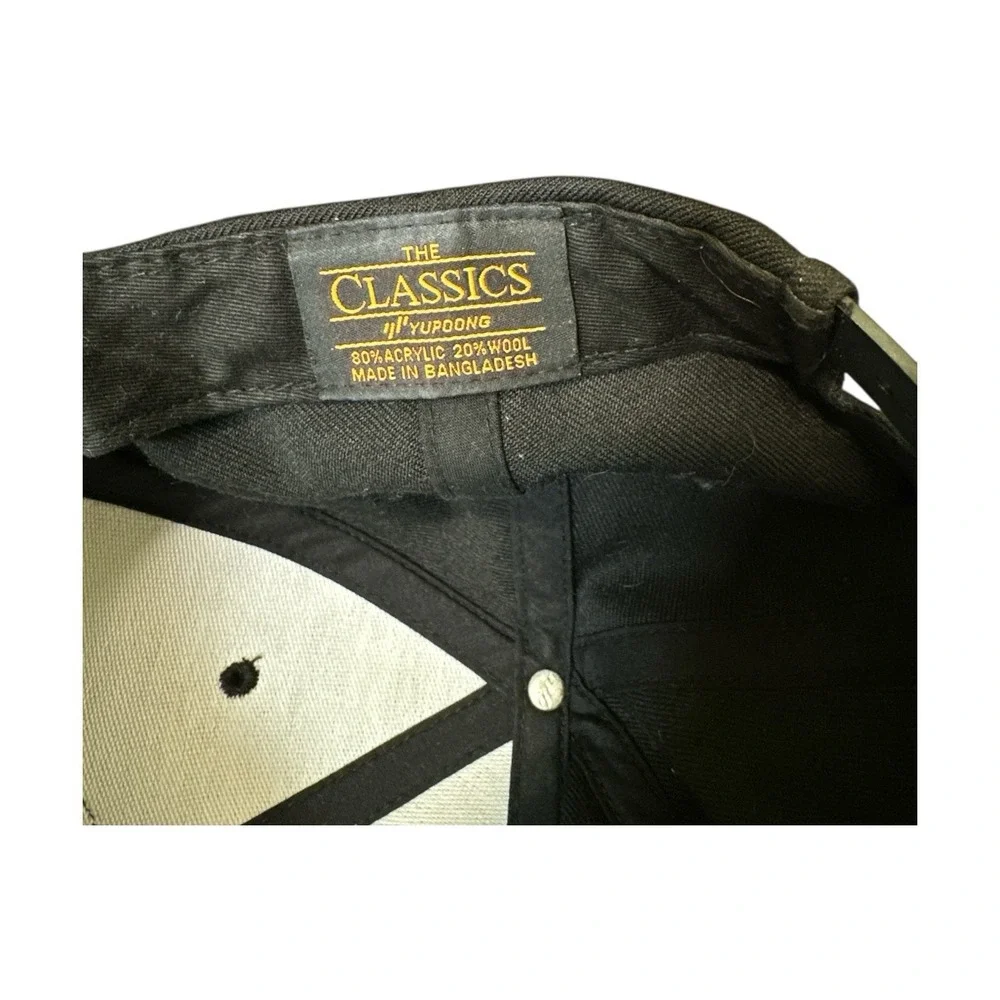 Salty Crew Rod & Gun Club Black SnapBack Adjustable Hat The Classics Yupoong